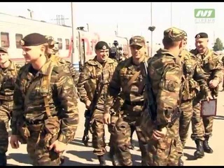 Бойцы ОМОН вернулись из командировки. Почти год без семьи и друзей