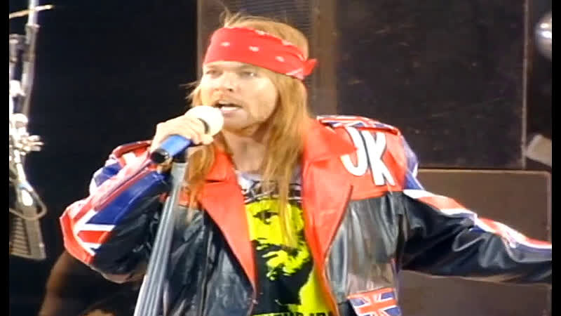 Guns N Roses Paradise City ( Freddie Mercury Tribute Concert London)