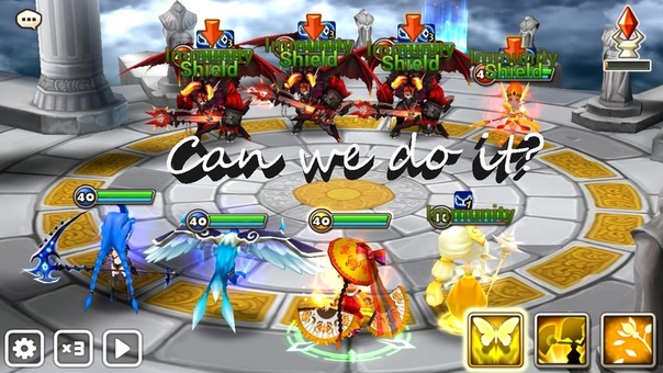 AI Summoners War 3 Rakans Fria on the