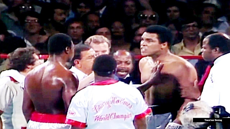 Ali shouts to Holmes: Ill fuck you up , ALI vs HOLMES, Highlights HD 60fps , 1980 10