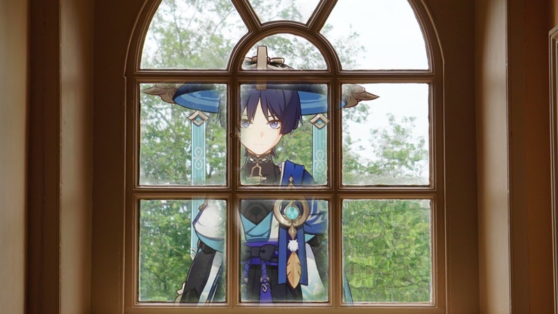 POV: Scaramouche wants to enter your house but you ignore
