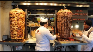 Extreme Turkish Doner / Chicken Doner and Meat Doner / Taksim Meydan/ Turkish Street Food /İstanbul