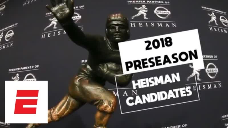 College Football 2018 Preseason Heisman Candidates,