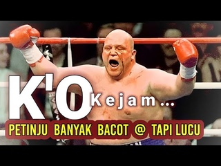 K'O KEJAM  GANASNYA PETINJU GENDUT , HINGGA DI JULUKI RAJA KO 4 RONDE.