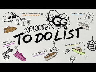 UGG x Hannis To Do List