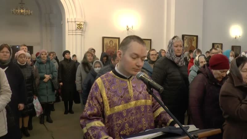 Литургия Василия Великого 24 03