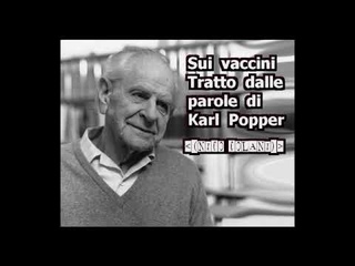 Sui Vaccini, tratto dalle parole di Karl Popper. Nico Colani