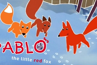 Pablo le petit renard - Empreintes dans la Neige S01E09 HD