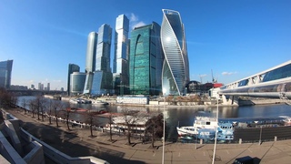 Москва Сити, прогулка