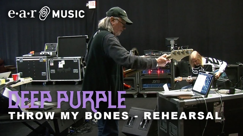 Deep Purple Throw My Bones Live Rehearsal Session New album Whoosh out