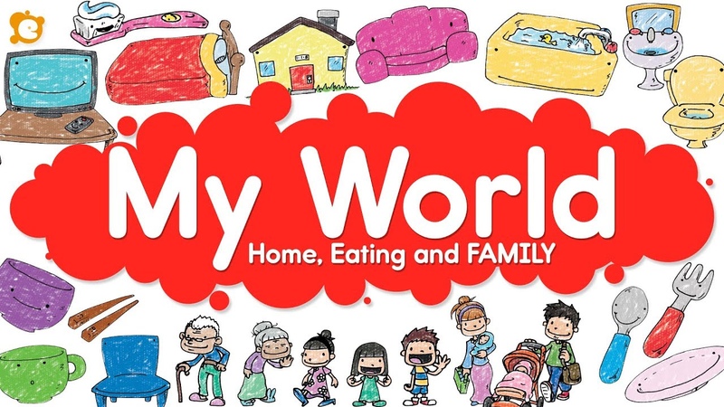 My World Vocabulary Chant Home, Eating and