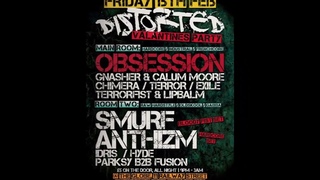[2013-02-15] DJ Smurf @ Distorted. Newcastle, England [Bloody Fist Tribute Set]
