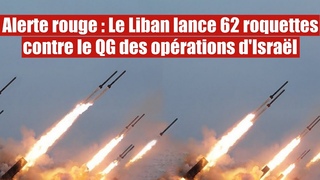 Alerte rouge : La Rsistance du Liban riposte face aux frappes d'Isral