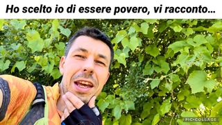 Perché ho scelto di essere povero?