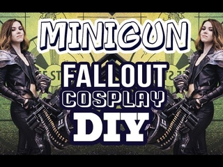 Мастер-класс: Миниган из Fallout + ФОТО моего КОСПЛЕЯ с AVA-EXPO