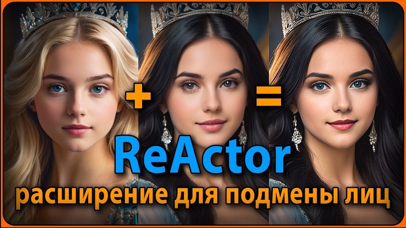 Re Actor для фотографий, Подмена лиц, Face