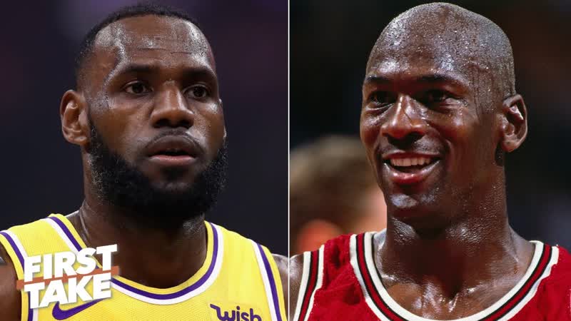 First Take debates if Le Bron has had an easier path to greatness than Michael