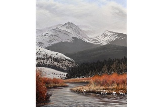 Painting an Amazing Yellowstone Landscape