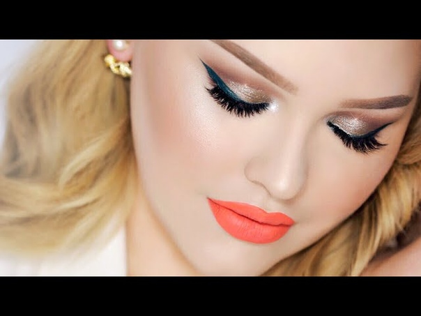 Taupe Smokey Eye with Teal Wing Summer Party