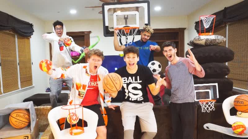 EPIC INDOOR BASKETBALL OBSTACLE COURSE SKILLS
