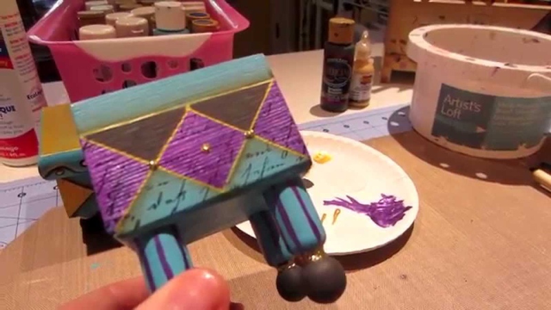 Clay Tile Trinket