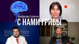 С нами грибы. Психосоматика и микотерапия. Видеовстреча №2. Вишневский, Александрова, Бекетов