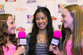 Bucket and Skinner Tiffany Espensen 2012 Kids Help Children CELEBRITY STOP BULLYING  Interview