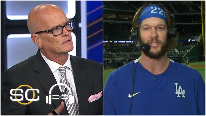 Clayton Kershaw joins SVP after dominant Game 1 start, SC with