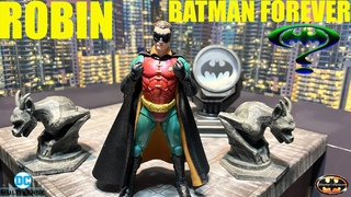 McFarlane DC Multiverse Robin Batman Forever Chris O’Donnell BAF Nightmare Bat Action Figure Review