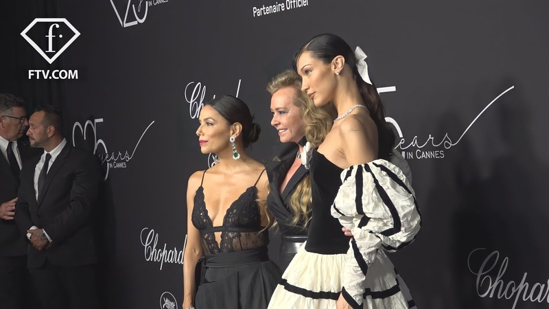 Bella Hadid, Maye Musk, Eva Longoria at Chopard Loves Cinema dinner party, Fashion TV,