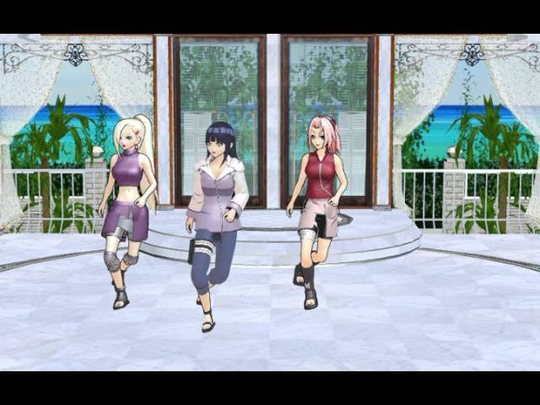 MMD Hinata Dancing