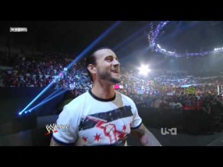 WWE Raw 7-25-11: CM Punk Returns and John Cena is new WWE Champion [HD] FULL