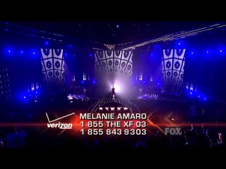 Melanie Amaro Feeling Good Semi Final Top 4 X Factor USA (