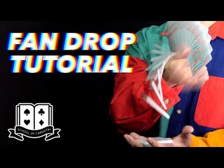 Cardistry for Beginners: Aerials and Drops - Fan Drop Tutorial