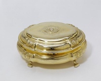 пудренница метокс. винтажная пудреница. пудренница. шкатулка пудреница ленэмальер. серебряная пудреница 875 мюф.