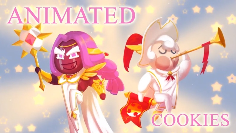 Cookie Run Yam Cookie and Milk Cookie