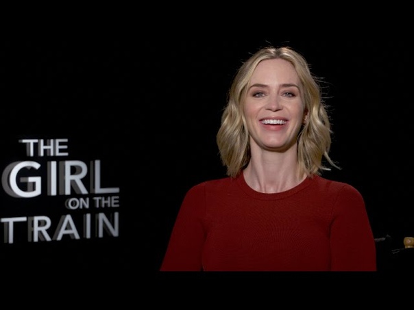 THE GIRL ON THE TRAIN interviews Emily Blunt, Justin Theroux, Haley Bennett, Luke Evans,