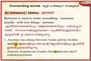 Learn Malayalam Through English | Lesson - 15 Connecting Words