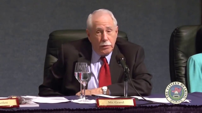 Dr Roger Leir testifies at the Citizen Hearing On