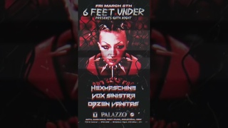 Vox Sinistra @ 6 Feet Under March 8th - Phoenix #goth #gothnight #ebm #darkwave #postpunk #electro