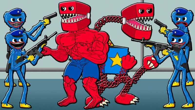 ВСЕ СЕРИИ ИСТОРИЯ БОКСИ БУ ПОППИ ПЛЕЙТАЙМ 3 ГЛАВА Boxy Boo Project