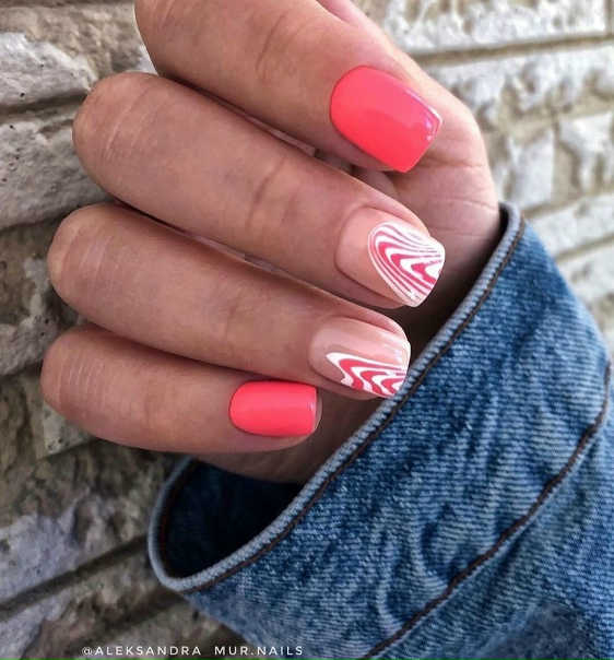 Красный кит маникюр Красный кит маникюр