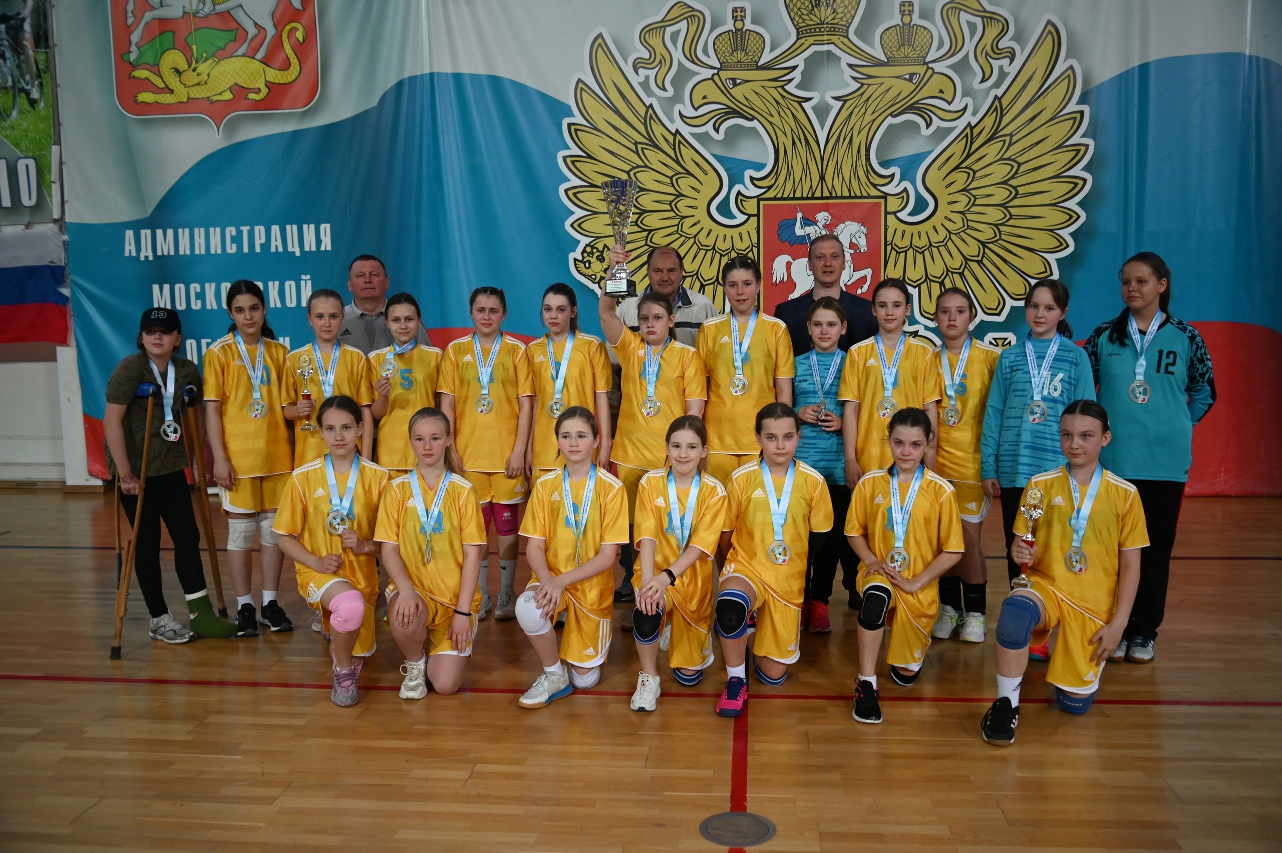 Сборная Московской области — серебряный призёр первенства