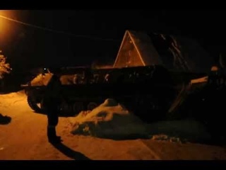 На танке за водкой!