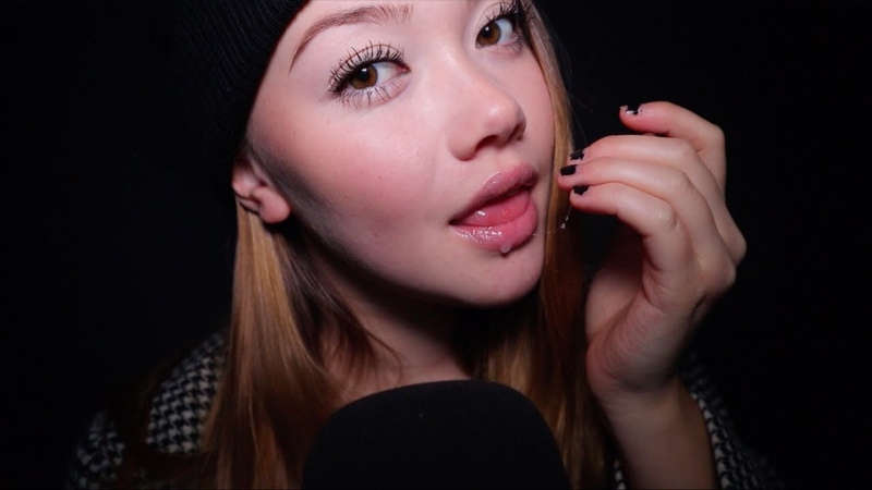 ASMR, FAST AGGRESSIVE SPIT PAINTING FOR SLEEPY TINGLES WITH MIC