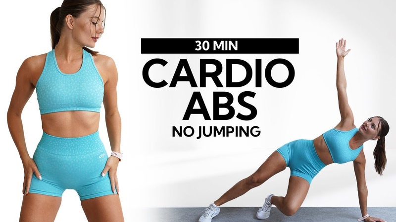 30 MIN LOSE BELLY FAT CARDIO HOME WORKOUT, Calorie Killer, No Jumping, No