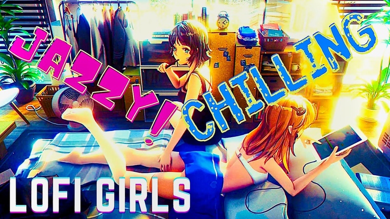 Lofi Girls Chilling to Jazzy Chill Hop After Study Session Lofi Beats to Chill, Study