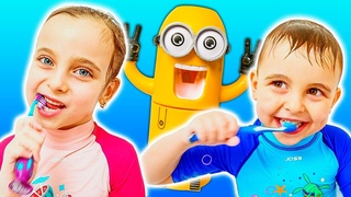 Bath Song & Nursery Rhymes song for Kids from Fursiki Show! 🌊 Bath time for Kids 😁