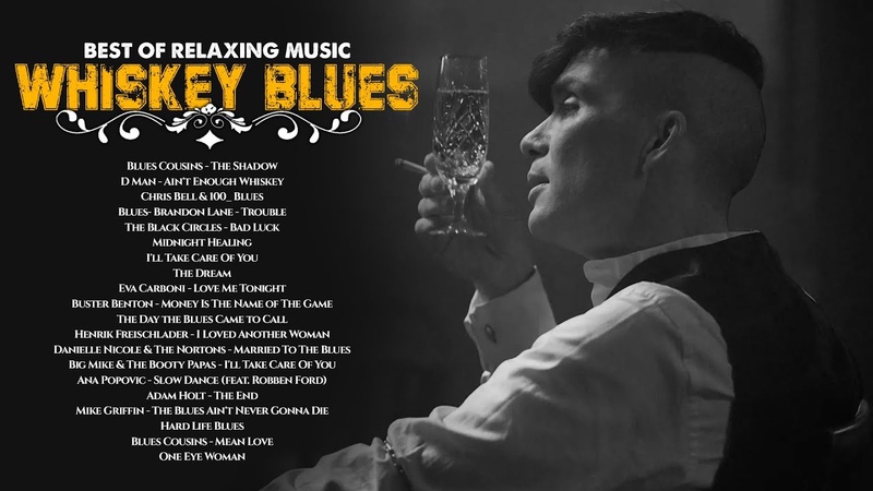 Relaxing Whiskey Blues Music, Best Of Slow Blues, Rock Ballads, Fantastic Electric Guitar