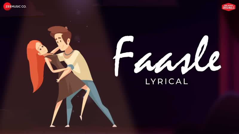 Faasle Animated Music Video, Aditi Singh Sharma, Yug Bhusal, Himanshu Kohli, Zee Music